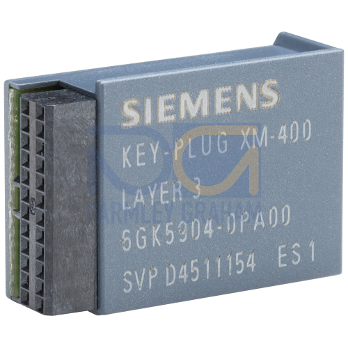 Key-Plug Xm400, Replaceable Medium for Activating of Layer 3 Features for SCALANCE Xm400 and for Simple Device EXChange In Case of Failure and for Storage of Configuration Data.
