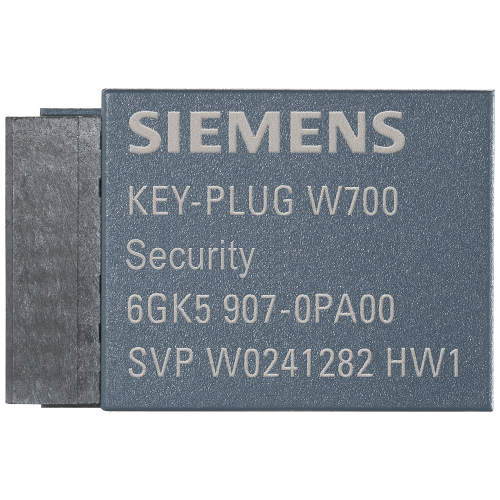 KEY-PLUG W700 Security, Removable data storage medium for enabling of security features for SCALANCE
