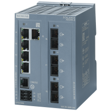 SCALANCE XB205-3, managed Layer 2 switch, 5x RJ45, 3x multimode SC, DEF: PN IO