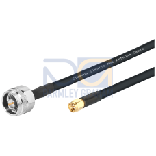 IWLAN 1x N-Connect/1x SMA Male/Male flexible connection cable, railway, 5 m