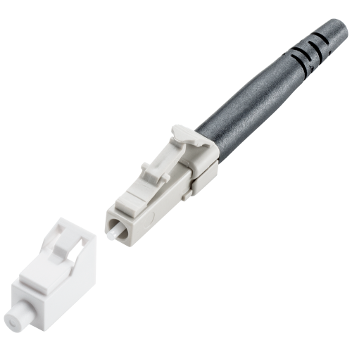 FC FO LC Plug for On-Site Mounting To FC FO Cables (62,5/200/230) Pack: 10 Pcs Duplex Plugs Cleaning Cloths