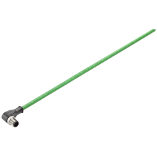 IE Connecting Cable, M12-90/M12-90 pre-assembled, IE FC Trailing Cable GP, with 2 M12 connectors (D-coded) Length 5.0 m