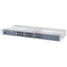 SCALANCE XR324WG managed IE switch 19 rack 24 x IEC 62443-4-2 certified 10/100 Mbps electrical ports LED diagnostics reset button console port