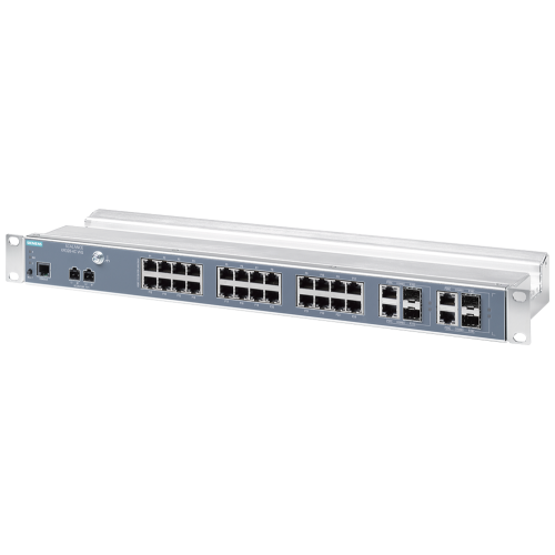 SCALANCE XR328-4C WG, managed L2 switch, 24x RJ45, 4x combo ports, 24 V DC