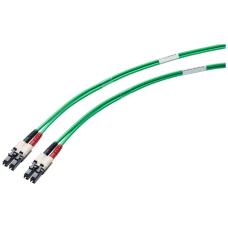 MM FO Cord LC/LC; 50/125; Preassembled with 2X LC Duplex Connectors; Length 1.0 M