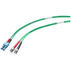 MM FO cord BFOC/LC; 50/125; pre-assembled with 1x LC duplex connector and 2x BFOC connector; Length