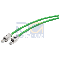 IE cable IE FC;2 x RJ45;4x2;15m;Cat6A, Class EA;PVC;robust