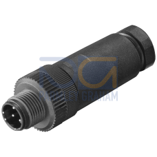 IE Power M12 Plug PRO, for connection to power supply PS 791-1PRO