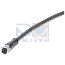 Energy cable, 4-core power line, stranded wire, 4x 1.5 mm2, trailable Delivery unit: max. 1000 m, minimum order 20 m Sold by the meter