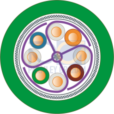 IE FC TP standard cable GP 4x2, AWG 25, CAT7, sold by the meter, min. 20 m