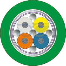 IE TP Robot cable GP;2 x without;2x2;Cat5e;torsion;PUR;robust