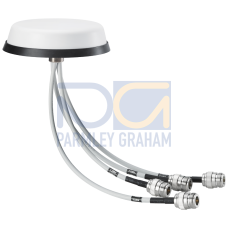 MIMO antenna, 4 port, omnidirectional, 2.3..7.2 GHz, IWLAN /5G private networks