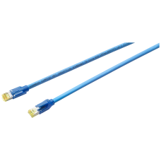 IE TP Cord RJ45/RJ45, 4x2, 2xRJ45 plugs 4x2, CAT6A, 0.5 m