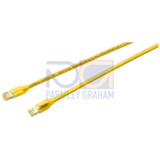 IE TP Cord RJ45/RJ45, 4x2, 2xRJ45 plugs 4x2, CAT6A, 30 m