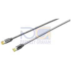 IE TP Cord RJ45/RJ45, 4x2, 2xRJ45 plugs 4x2, CAT6A, 20 m