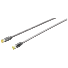 IE TP Cord RJ45/RJ45, 4x2, 2xRJ45 plugs 4x2, CAT6A, 2 m