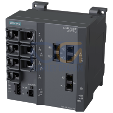 SCALANCE X307-3, managed Layer 2 switch, 7x RJ45, 3x multimode SC