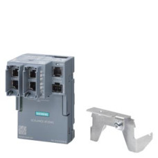 DIN rail holding plate for SCALANCE XF204G for mounting on DIN rail