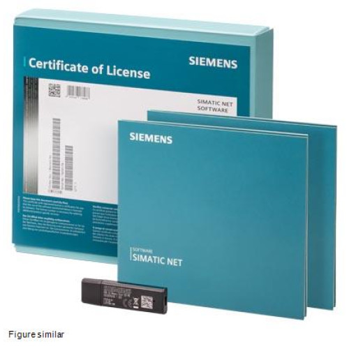 HARDNET-IE S7 V20; software for S7, open communication,: OPC, PG/OP communication, configuration software; up to 120 connections; floating license; runtime software, software + electronic manual; lice