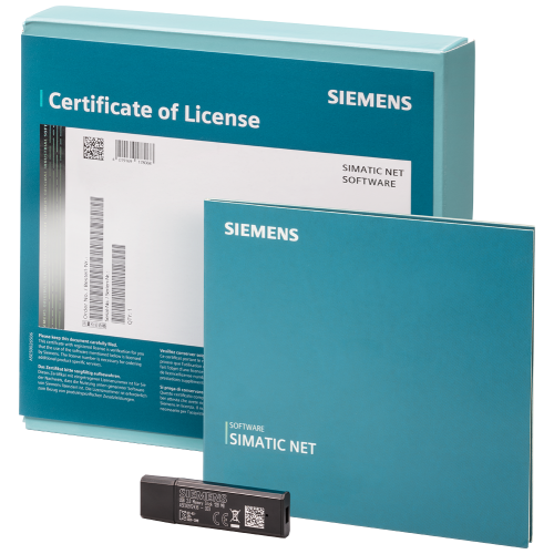 HARDNET-IE S7 REDCONNECT V18 including OPC server and HARDNET IE-S7 software for fail-safe S7 communication; floating license; R-SW, software + ele...