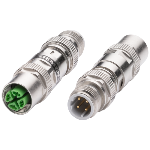 IE adapter M12-D/M12-X; Cat5e; M12 D-encoded pin to M12 X- encoded socket; for easy connection of M12 interfaces with D and X coding; 1 pack = 1 unit
