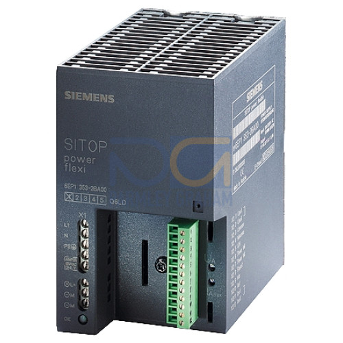 SITOP Power Flexi, Input: 120-230 V AC Output: 3-52 V DC / 10 A, 120 W