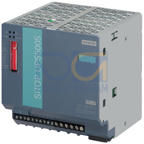 Uninterruptible power supply SITOP UPS500S 2.5 kW, 24 V DC/15 A with USB