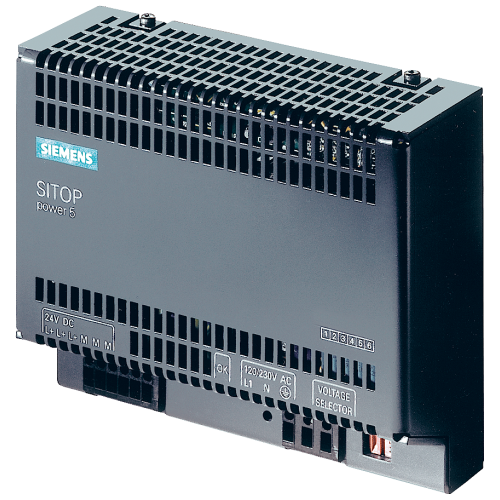 Flat design, input 120-230V 1ph - output 24V/10.0 amp DC