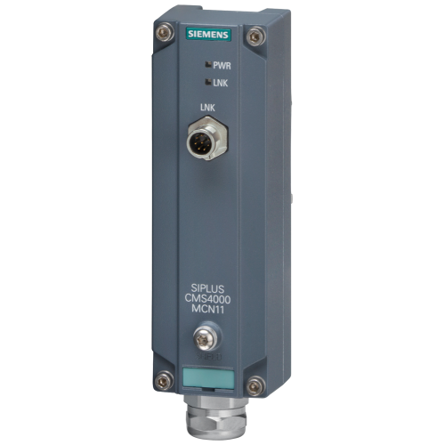 SIPLUS CMS-Hardware MCN11 "Media converter node;" 1 opt. and 1 electr. "interfaces;" "UW=24 V DC; IP67