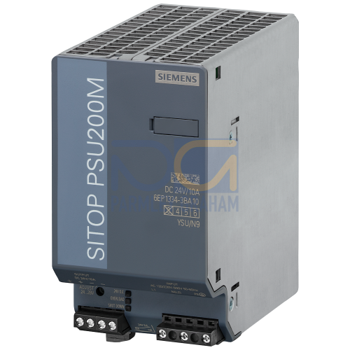 SITOP PSU200M plus 10 A Stabilized power supply input: AC 120-230/230-500 V output: DC 24 V/10 A Opt