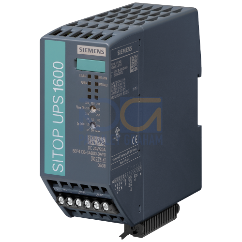 UPS1600 - input 24V  DC - output 24V/20.0amp DC -  Reqs Battery module