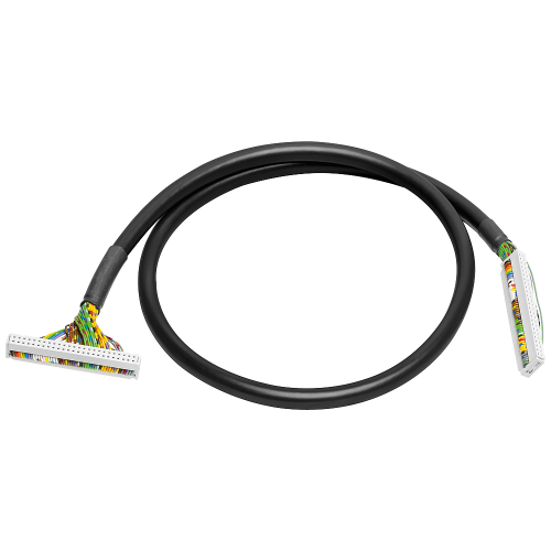 Connecting cable unshielded for SIMATIC S7-1500 between front connector module and Connection module 50x0.14 mm2 with IDC connectors, L = 5.0 m