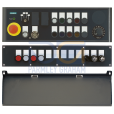 SINUMERIK EXTENSION PLATE 19" FUER MCP/MPP TIGHTENER FASTENING WITH 12 SLOTS FOR 22 MM OPERATOR COMP