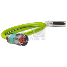 Signal cable pre-assembled SIMODRIVE 611 for modulating valve 4x (2x0.34)+4x 0.5 C MOTION-CONNECT 80