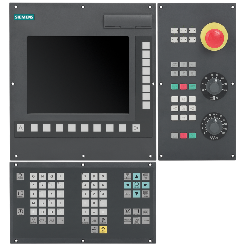 SINUMERIK 802D SL FULL CNC KEYBOARD MOUNTABLE UNDER DISPLAY; HORIZONTAL FORMAT, IP65; WITH 1.5 M CAB