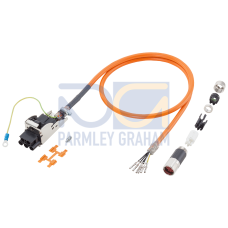 Power cable pre-assembled 4x 2.5+(2x1.5) C C SPEED-CONNECT connector Sz. 1 for SINAMICS motor Module