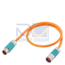 power cable extension 4x 1.5 C, SPEED-CONNECT Sz. 1 MOTION-CONNECT 800PLUS Trailable UL/CSA, DESINA Dmax=9.5 mm TYPE: 6FX8002-5CN05 LENGTH (M) = +0 +0 +9 +0