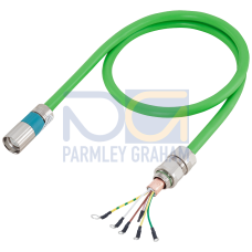 Signal cable pre-assembled 840C/CSB I/O device 4x (2x0.18) C MOTION-CONNECT 800PLUS trailable, UL/CS