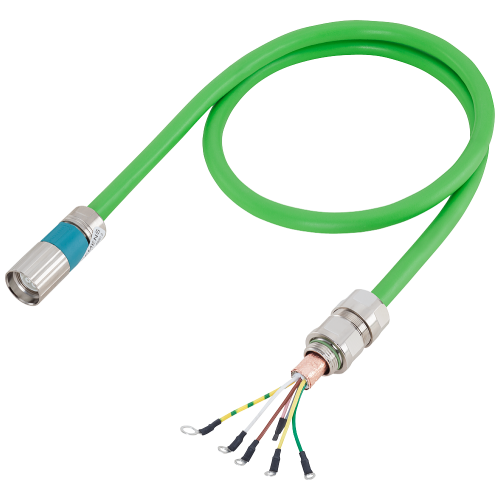 Signal cable pre-assembled 840C/CSB I/O device 4x (2x0.18) C MOTION-CONNECT 800PLUS trailable, UL/CS