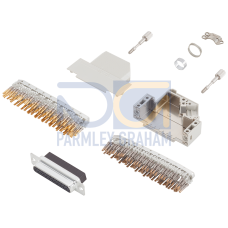 Accessory SIMODRIVE D-sub connector SBM enclosure 25-pole socket contacts with screw interlock UNC4-