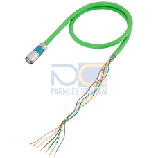 Signal cable pre-assembled type: 6FX8002-2SL00 for temperature sensor 3x 2x 0.5+1x 1 C Motor terminals on M17 female VG MOTION-CONNECT 800PLUS UL/C...