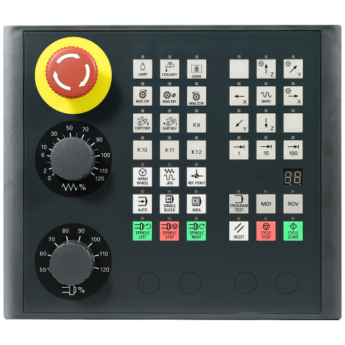 SINUMERIK 808D Machine control panel vertical English layout