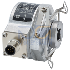 Multiturn absolute encoder 6FX2001-5WD25 ST24 MT12 bit with DRIVE-CLiQ; Hollow shaft 12 mm