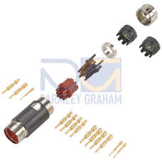 Power connector 6-pole Sz. 1.5 type: 6FX2003-0LA40 SPEED-CONNECT Pins, Male thread 1x 6-pole insulat