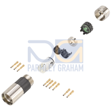 power connector type: 6FX2003-0SU07 union nut socket Sz. 0.5 (M17) 1 x 7-pole insulator 9 x cont. (0