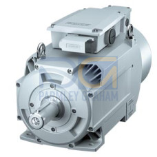 main motor for SINAMICS S120; operating voltage 380 V 3AC Pn=5.5 kW; Nn=1500 rpm MN=35 Nm shaft height 100 mm IC22DQ shaft with feather key, half-key balancing forced ventilation, direction of air fl