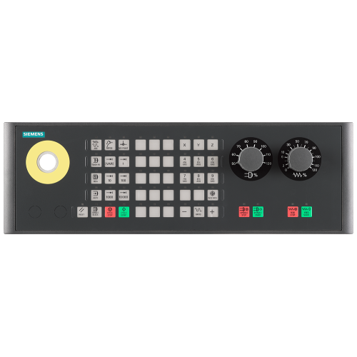 SINUMERIK machine control panel MCP 483 USB USB interface Width 483 mm Membrane type keys