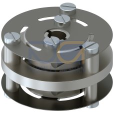 MEASURING SYSTEM ACCESSORIES 6FX2001-7KF10 SPRING DISK COUPLING 6/6MM