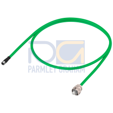 Signal cable pre-assembled type: 6FX8002-2DC36 DRIVE-CLiQ with 24 V M12 female/ RJ45 IP67 MOTION-CONNECT 800PLUS UL/CSA, DESINA, Trailable Dmax=7.1...