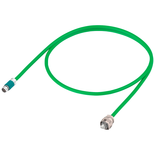 Signal cable pre-assembled type: 6FX8002-2DC42 DRIVE-CLiQ with 24 V RJ45 IP67/M17 male Speed-connect